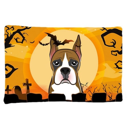 Carolines Treasures Halloween Boxer Fabric Standard Pillowcase BB1781PILLOWCASE
